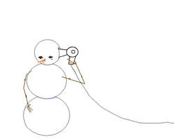 Sad Snowman