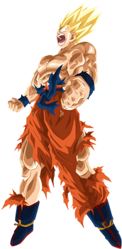 Lineless Ssj Goku