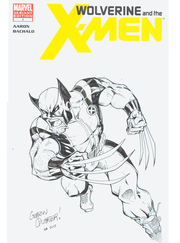Wolverine sketch cover by GibsonQuarter27 on DeviantArt