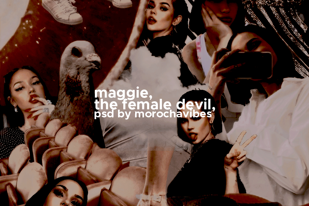 The Female Devil Psd By Morochavibes EDITED! by MOROCHAVIBES on DeviantArt