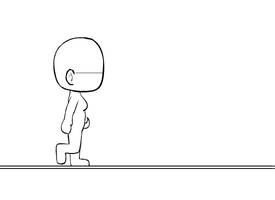 Walk Cycle Practice 1