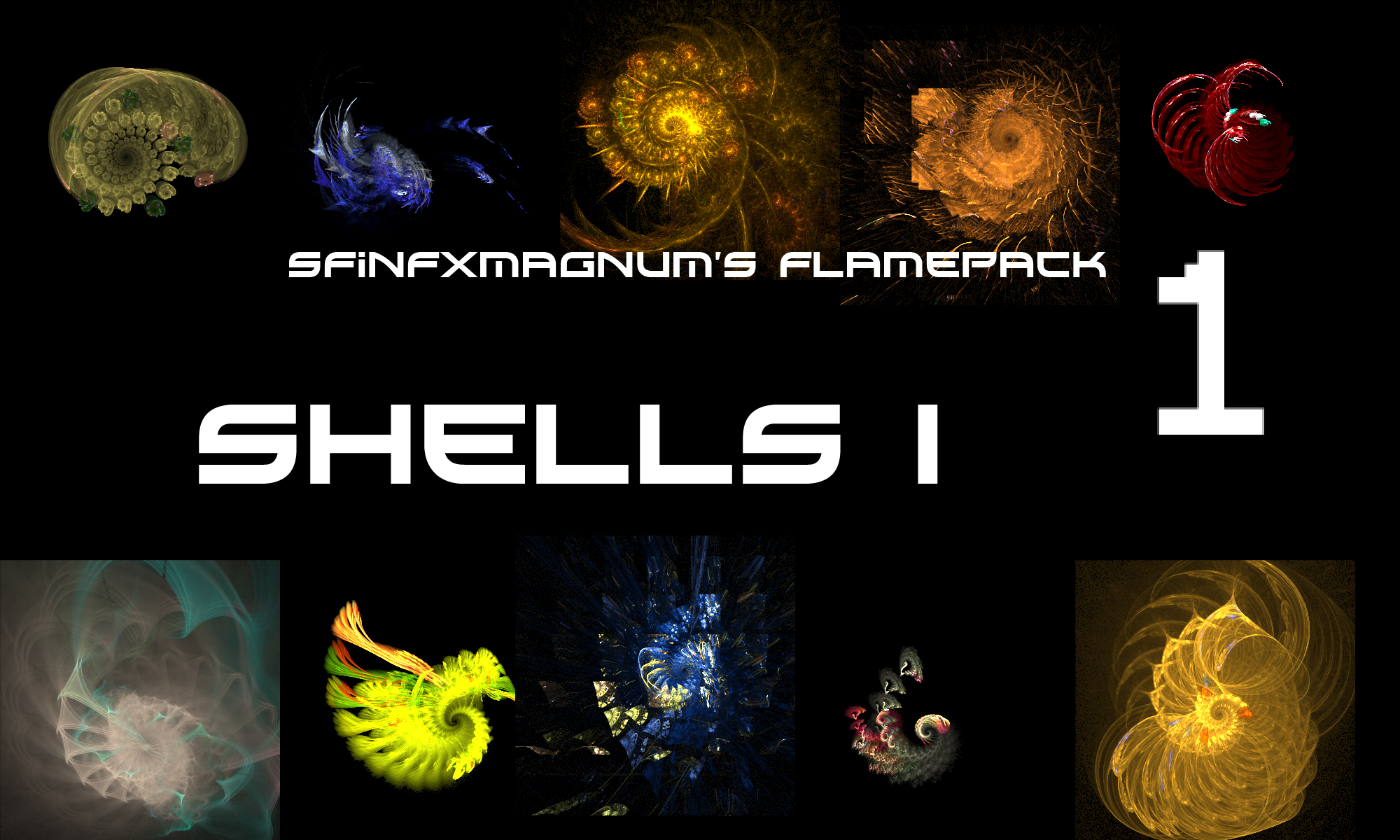Shells I Apophysis flame pack by AndreiPavel on DeviantArt