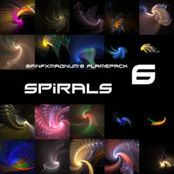 Spirals Apophysis flame pack