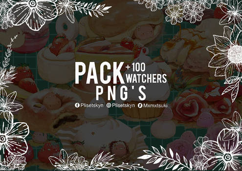 +100 watchers | PNG's pack