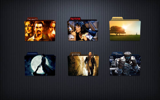 Movies Folder Icon Pack [6]