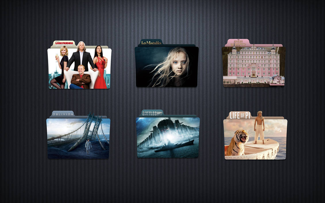 Movies Folder Icon Pack [7] by sherlocklogy on DeviantArt