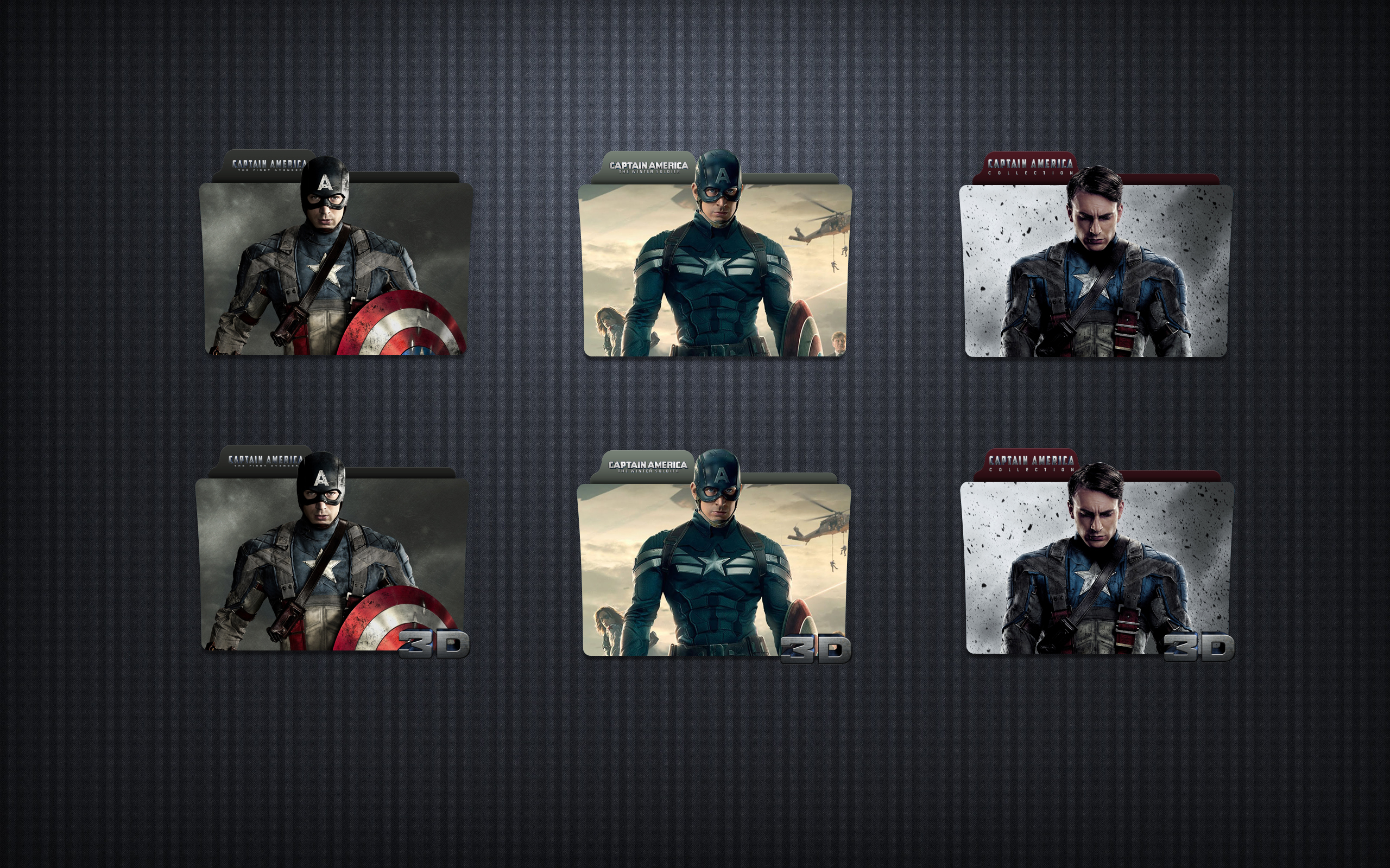 Captain America Folder Icon Pack by sherlocklogy on DeviantArt