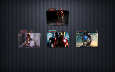 Iron Man Folder Icon Pack