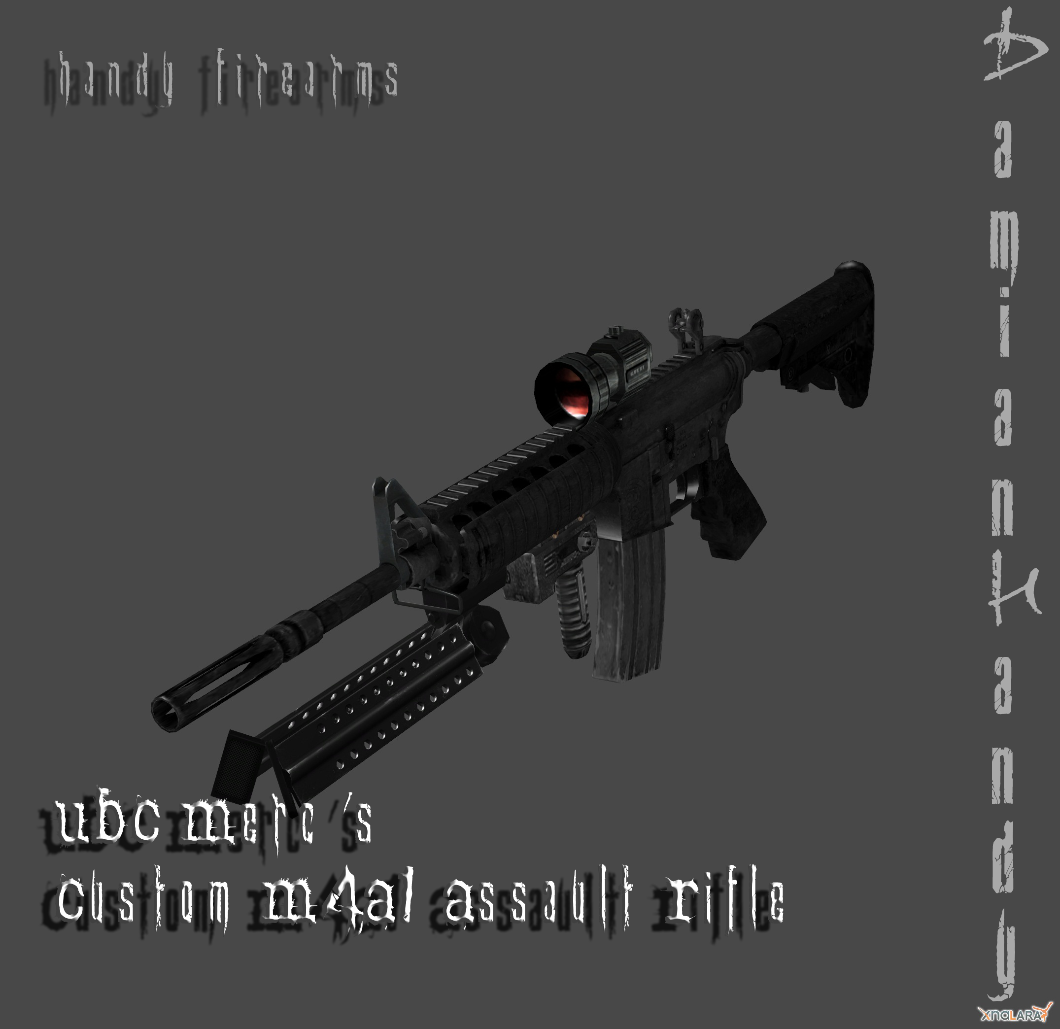 Umbrella Mercenary's M4A1 Custom