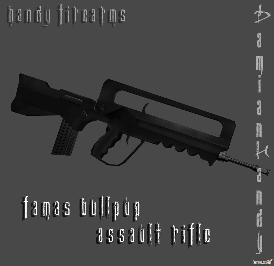 FAMAS Assault Rifle by DamianHandy on DeviantArt