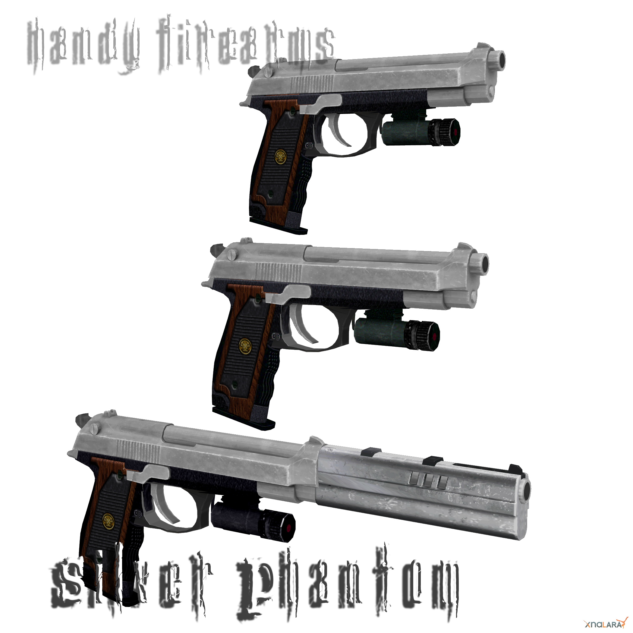 Silver Phantom Handgun Pack