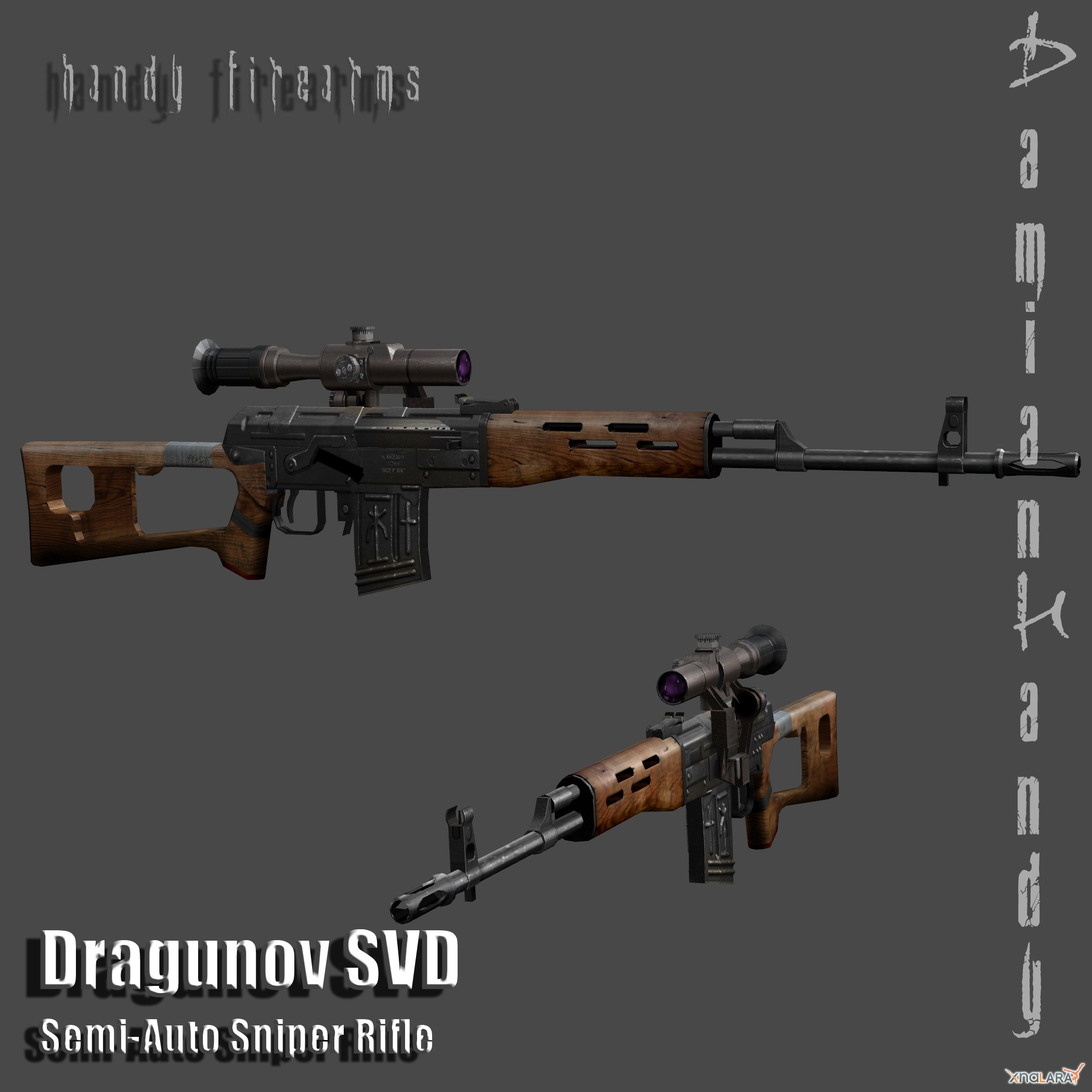 Dragunov SVD sniper rifle - AKI Mods Workshop