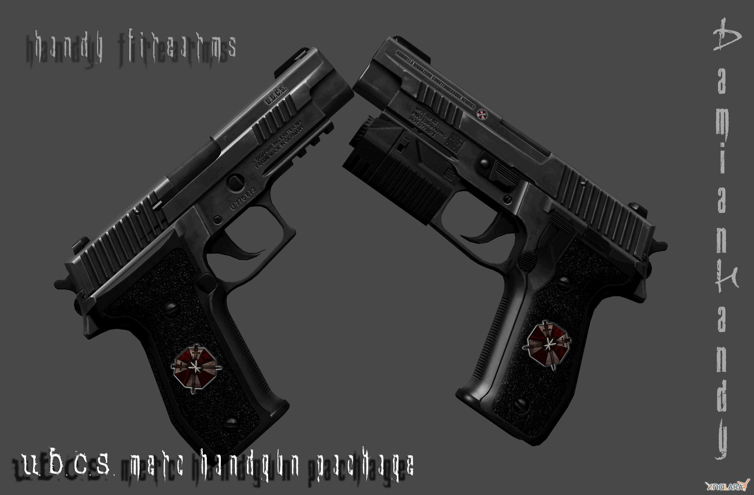 U.B.C.S. Merc Handgun Pack