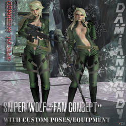 'Concept' Sniper Wolf Custom Mesh Mod