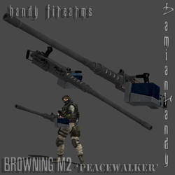 Browning M2 PEACEWALKER Machinegun Mod