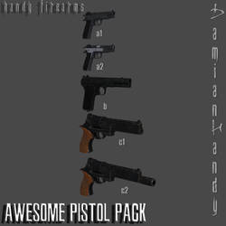 Awesome Pistols Pack