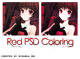 Red PSD Coloring