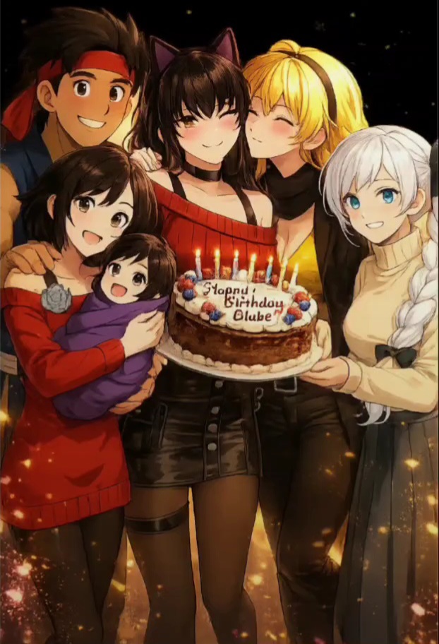 Happy Birthday Blake [RWBY X Dragon Ball Future] by BlueBlurthehedgehog ...