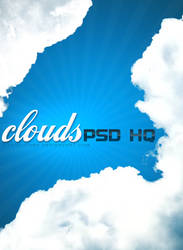 Cloud high quality PSD