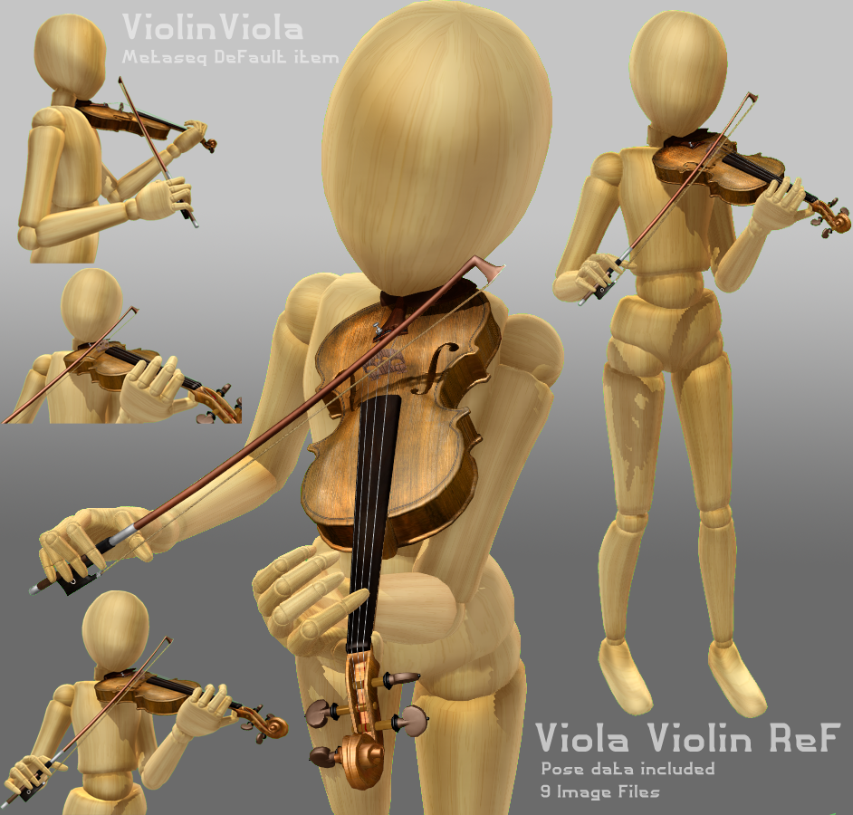 Pose 1 - Viola/Violin