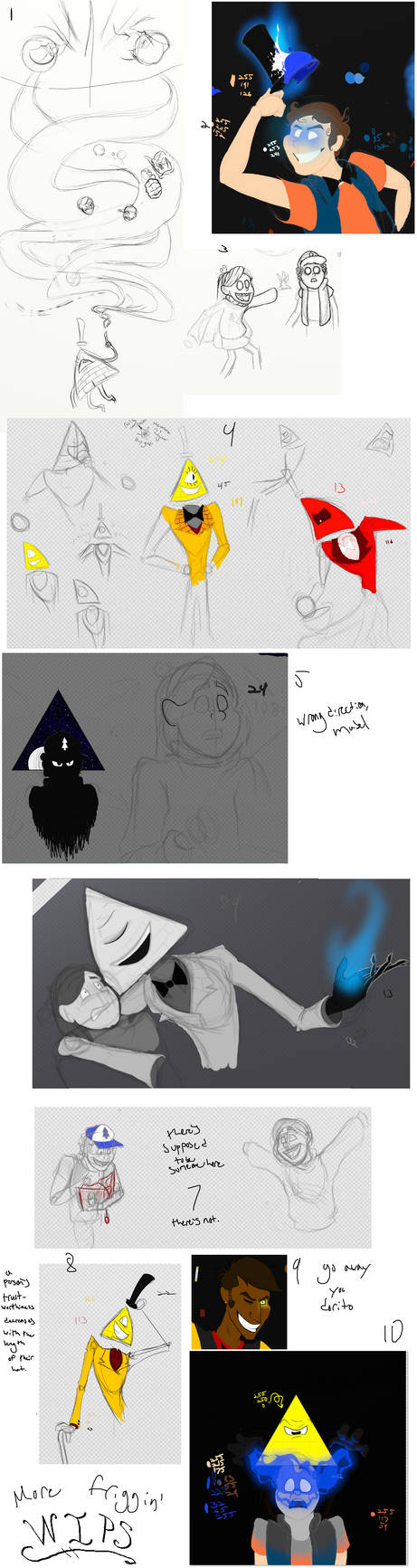 Did you say WIPs by DoctorDonna97 on DeviantArt