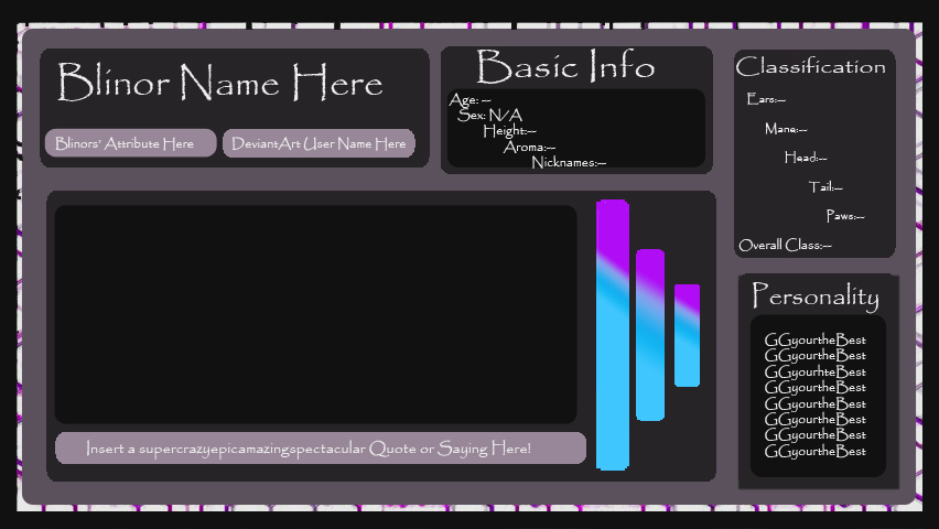 Reference Template by Kei-Lime on DeviantArt