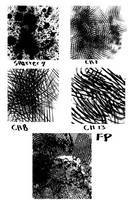 some of my Clipstudio crosshatching brushes