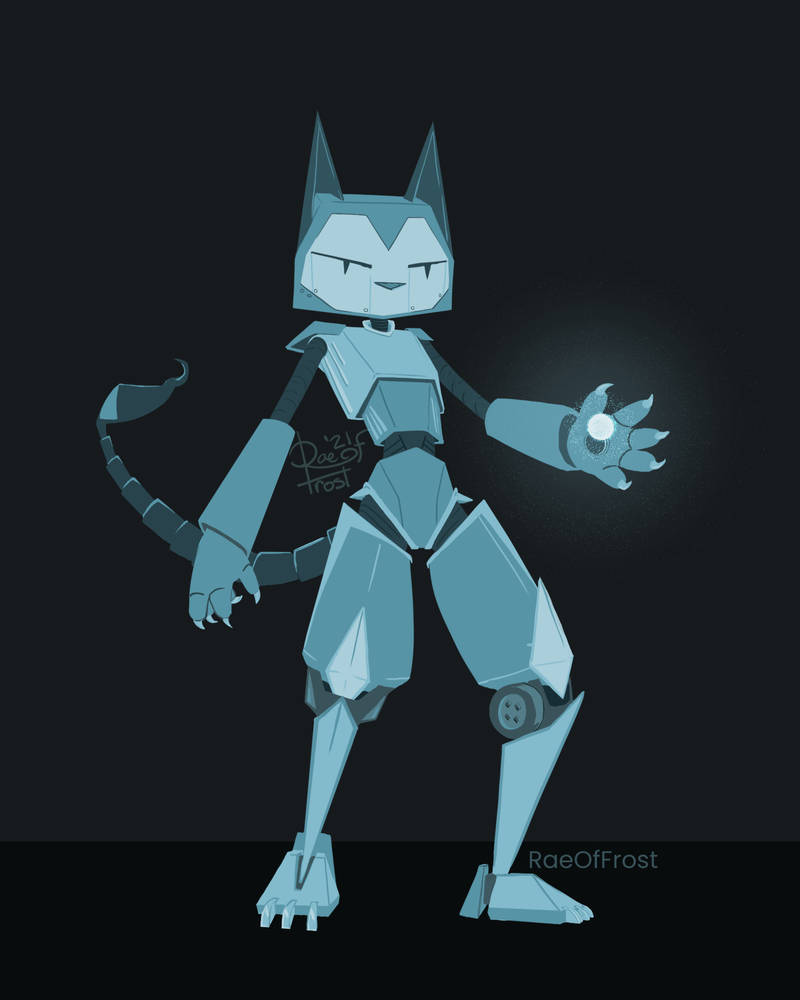 robot kitty cat