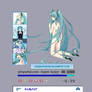 Hatsune Miku Kaze Ga Fuku Winamp Skin B