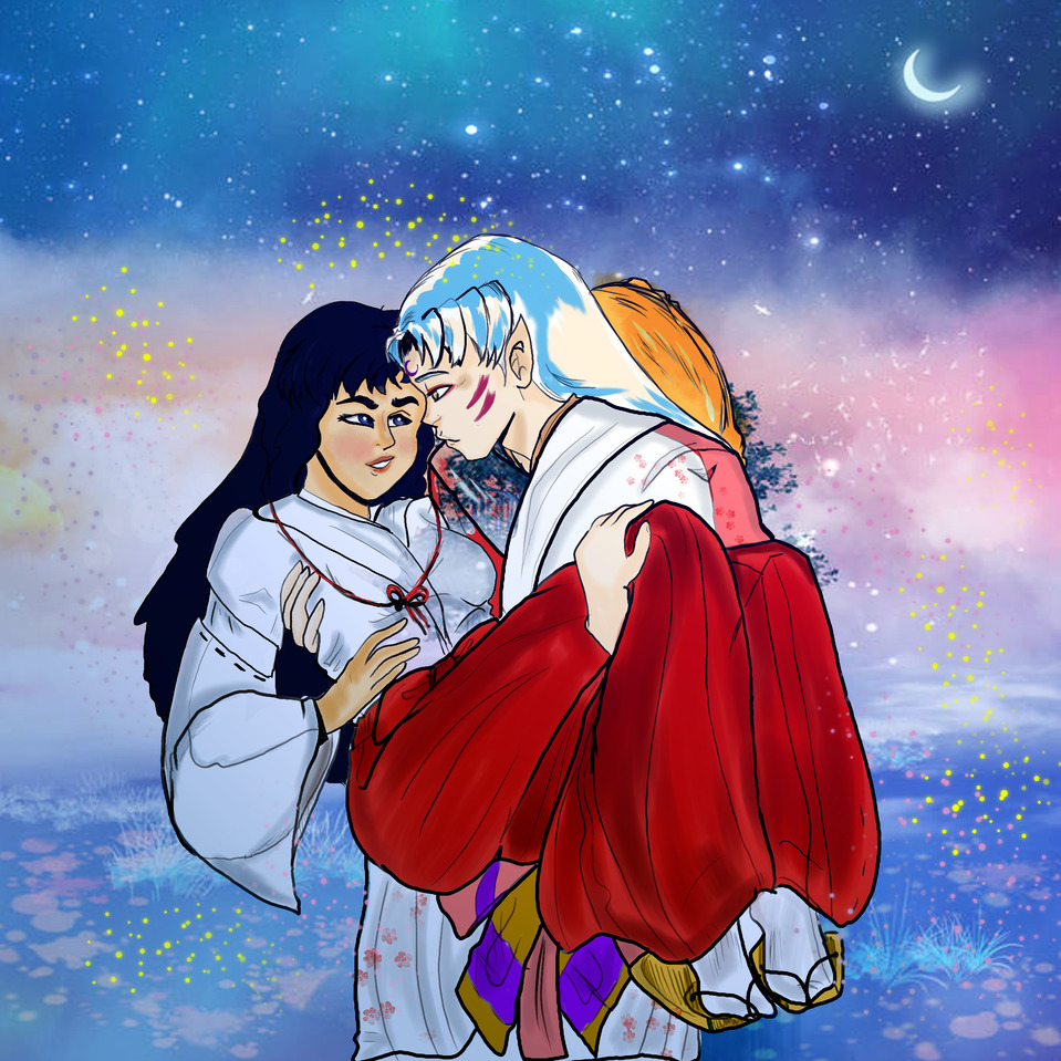 Fanfics featuring Sesshomaru/Kagome written by our talented members. 