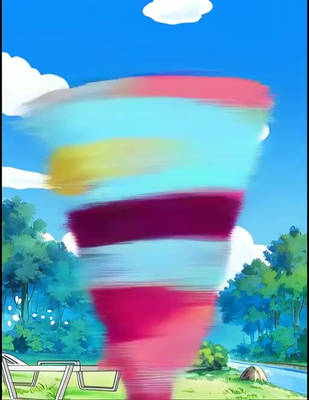 Bulma tornado spin 2 by loo678 on DeviantArt
