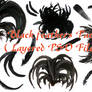 Black Feathers Pack .PSD file