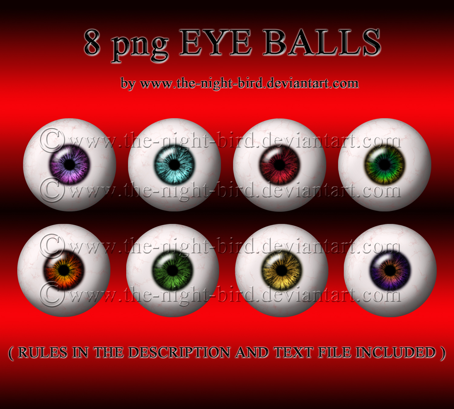 EYE BALLS by www.the-night-bird.deviantart.com