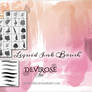 Liquid Ink Brushes