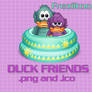 icons Duck friends