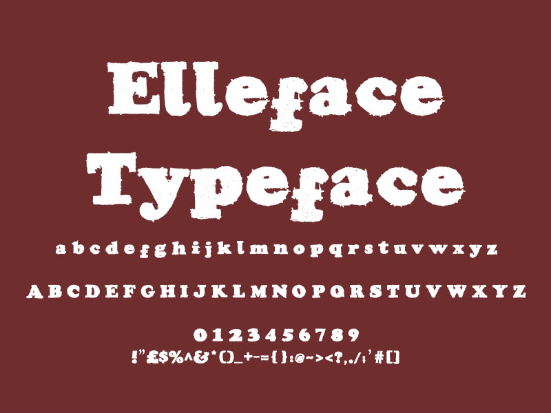 Elleface Typeface