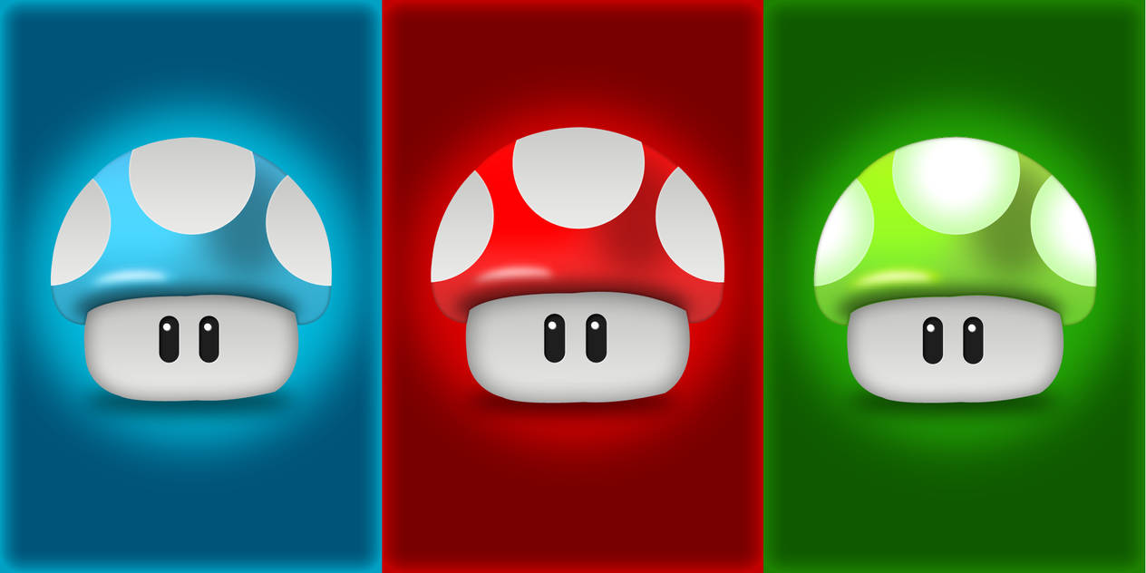 Mushroom iPhone Wallpaper Pack by MitchNied