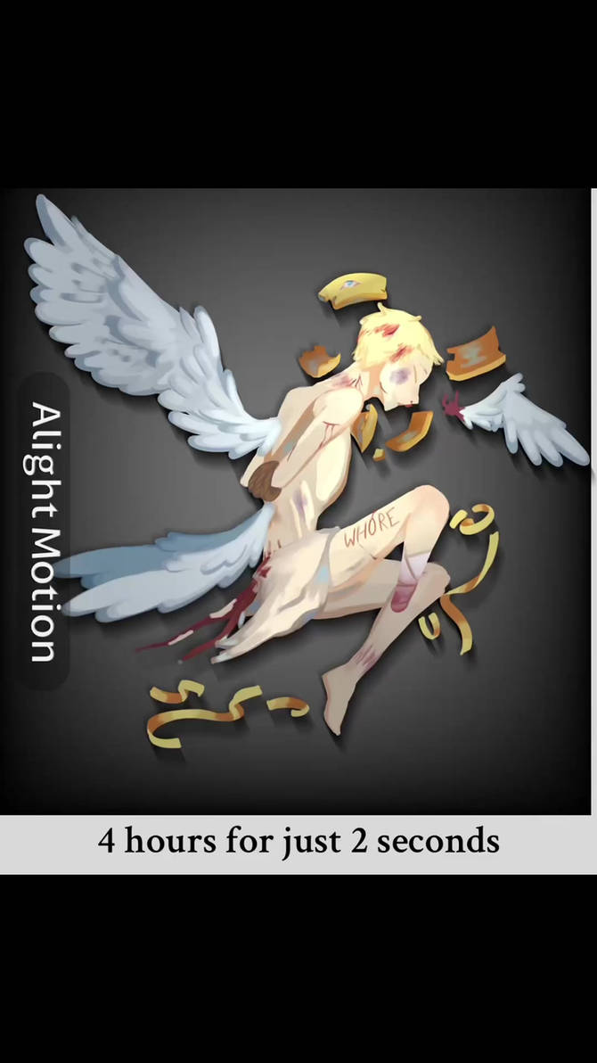 Fallen angel animation by limpig on DeviantArt