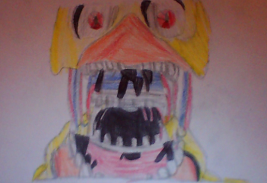 Withered Chica jumpscare - Old vs New