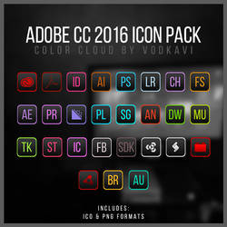 Color Cloud (Adobe CC 2016 Icon Pack by VoDkAvi)