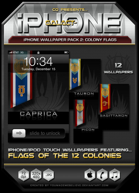 Bsg Iphone Wallpaper Pack 2 By Bsg75 On Deviantart