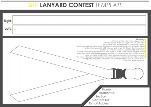 LANYARD TEMPLATE