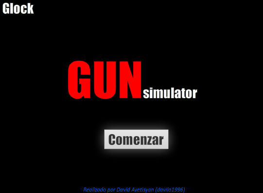 Glock Gun simulator