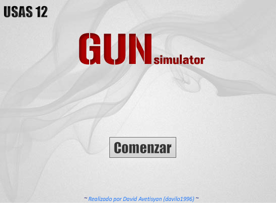 USAS12 Gun Simulator