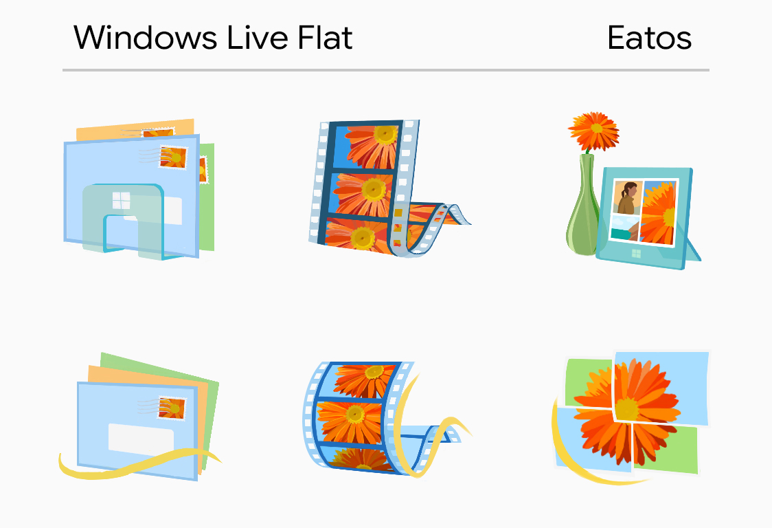 Windows Live Flat