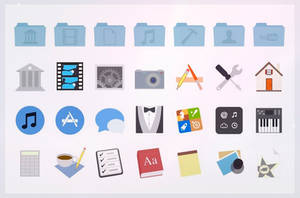 OSX Flat icons
