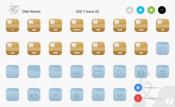 iOS 7 Icons #2