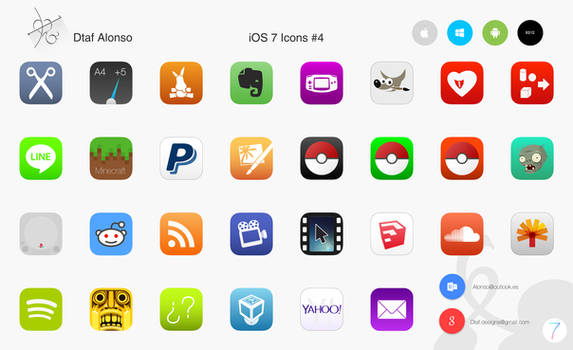 iOS 7 Icons #4