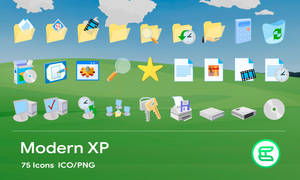 Modern XP icons