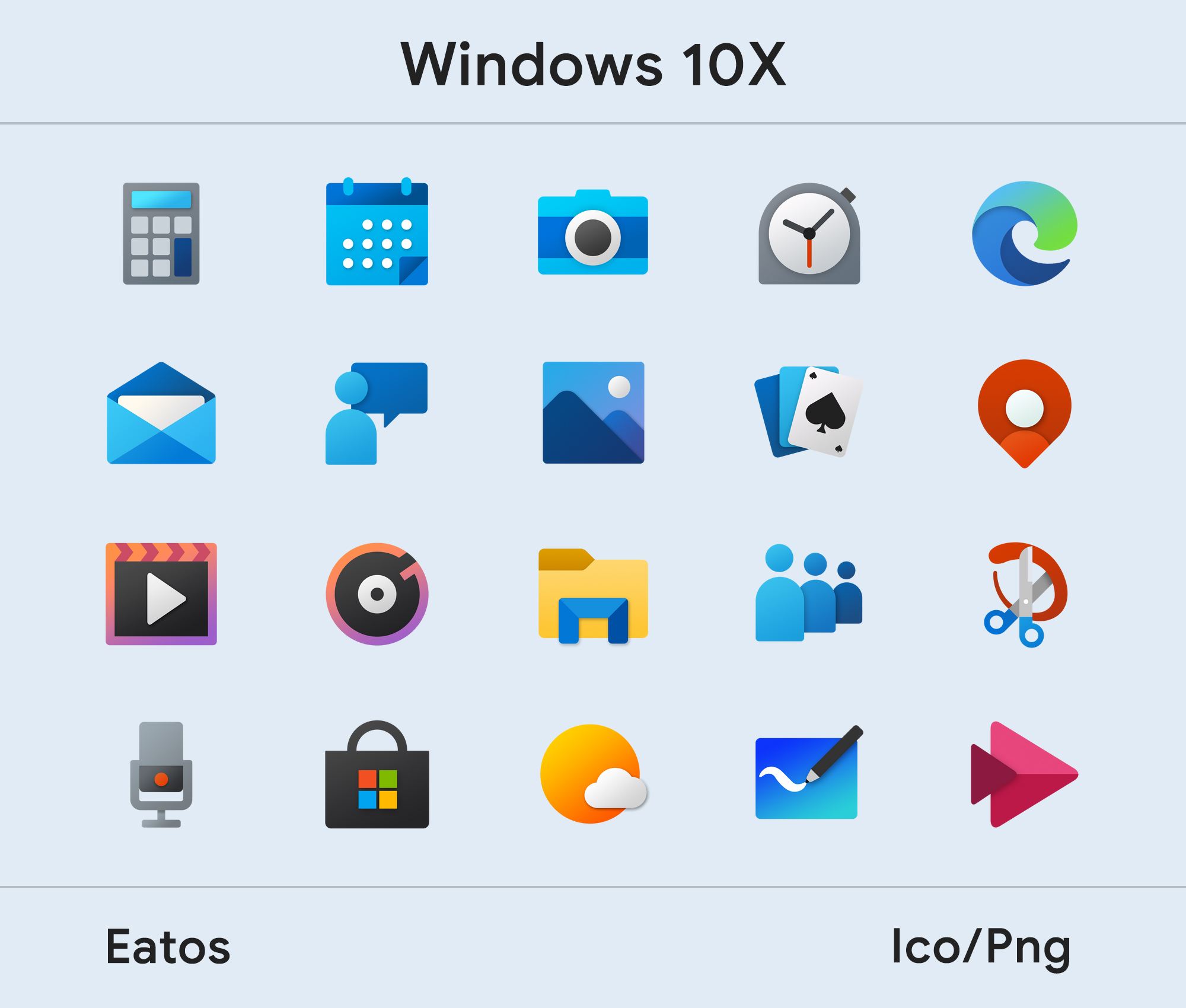 Win icons